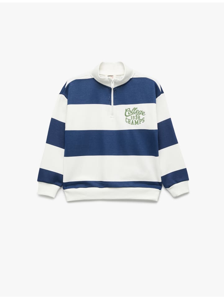 

KOTON Полосатые толстовки в цвете экрю