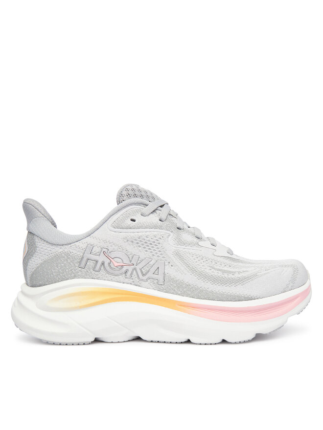 Беговые кроссовки Clifton 10 1162031 Hoka, серый