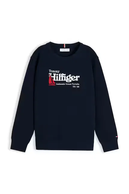 Худи Tommy Hilfiger, синий — фото 2