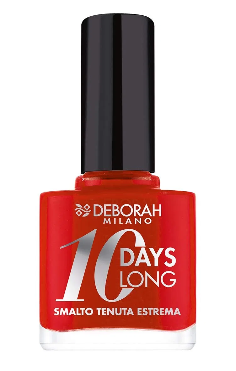 Лак для ногтей Deborah 10 Days Long №39 Geranium Red Deborah, Geranium Red