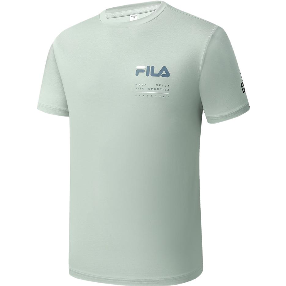 

Футболка Latte Girl 3.0 мужская, овсяно-серая FILA, Oat Gray