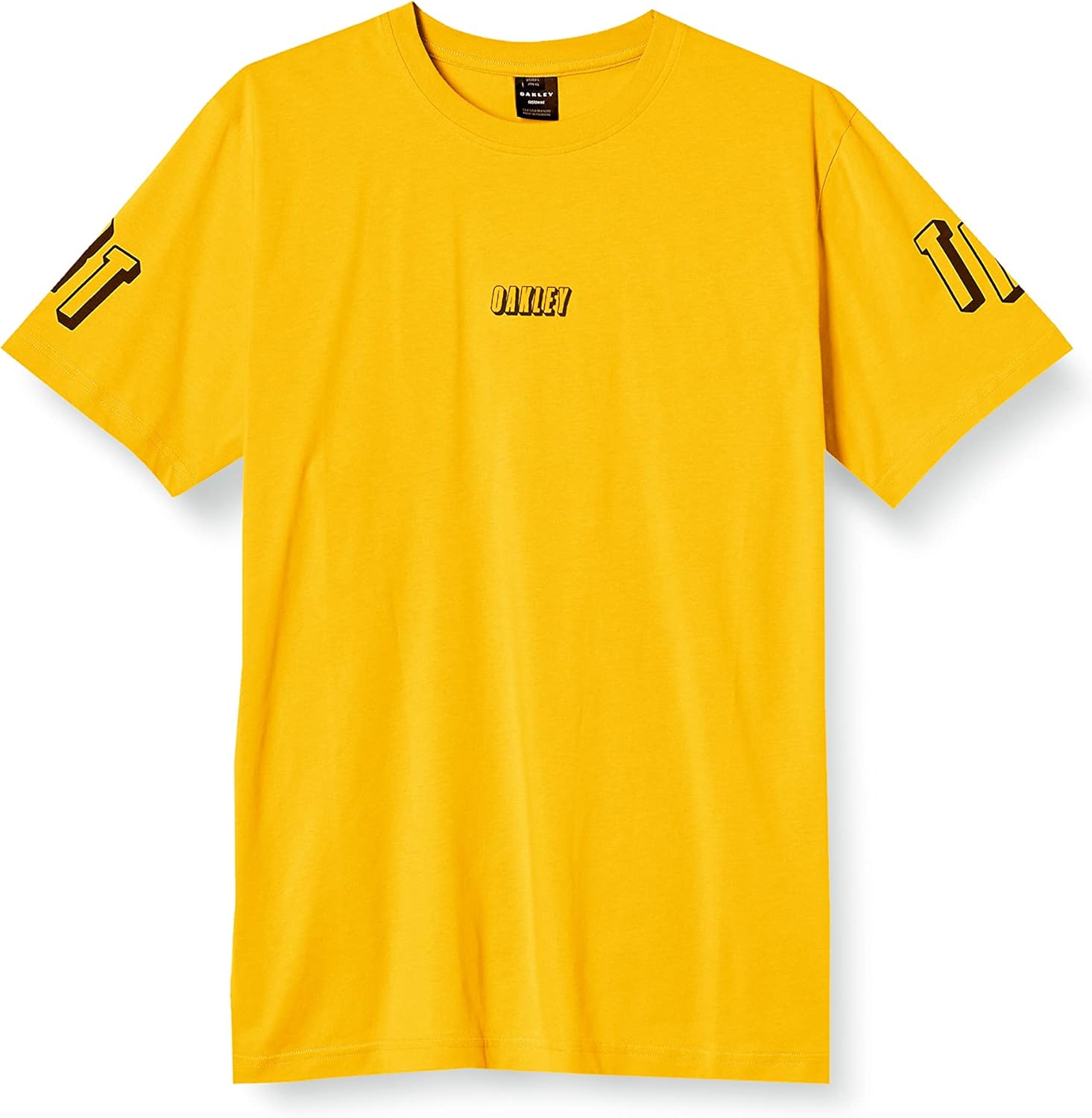 

Футболка Oakley 457696 TN Racing VERBIAGE TEE мужская, желтый