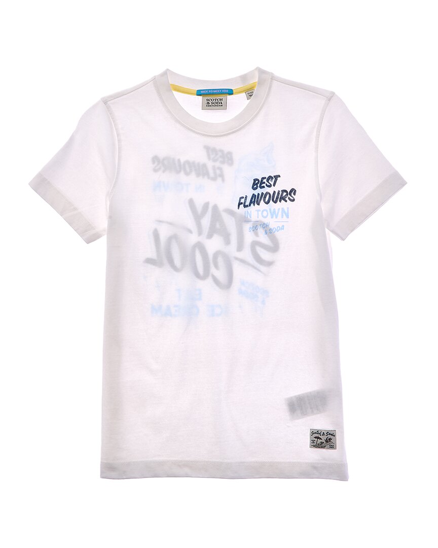 

Футболка Scotch & Soda стандартного кроя, белый