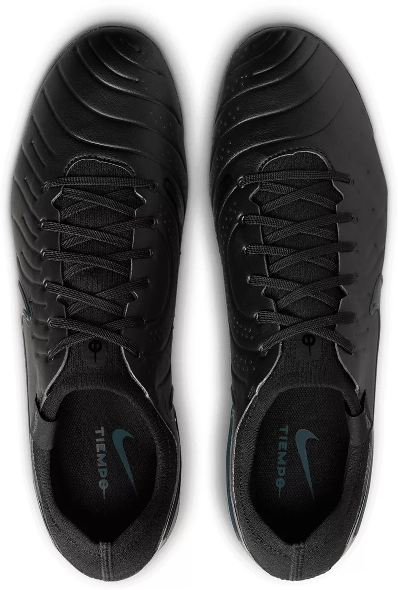 Футбольные бутсы Nike Tiempo Legend 10 Pro AG-Pro, черный/зеленый — фото 2