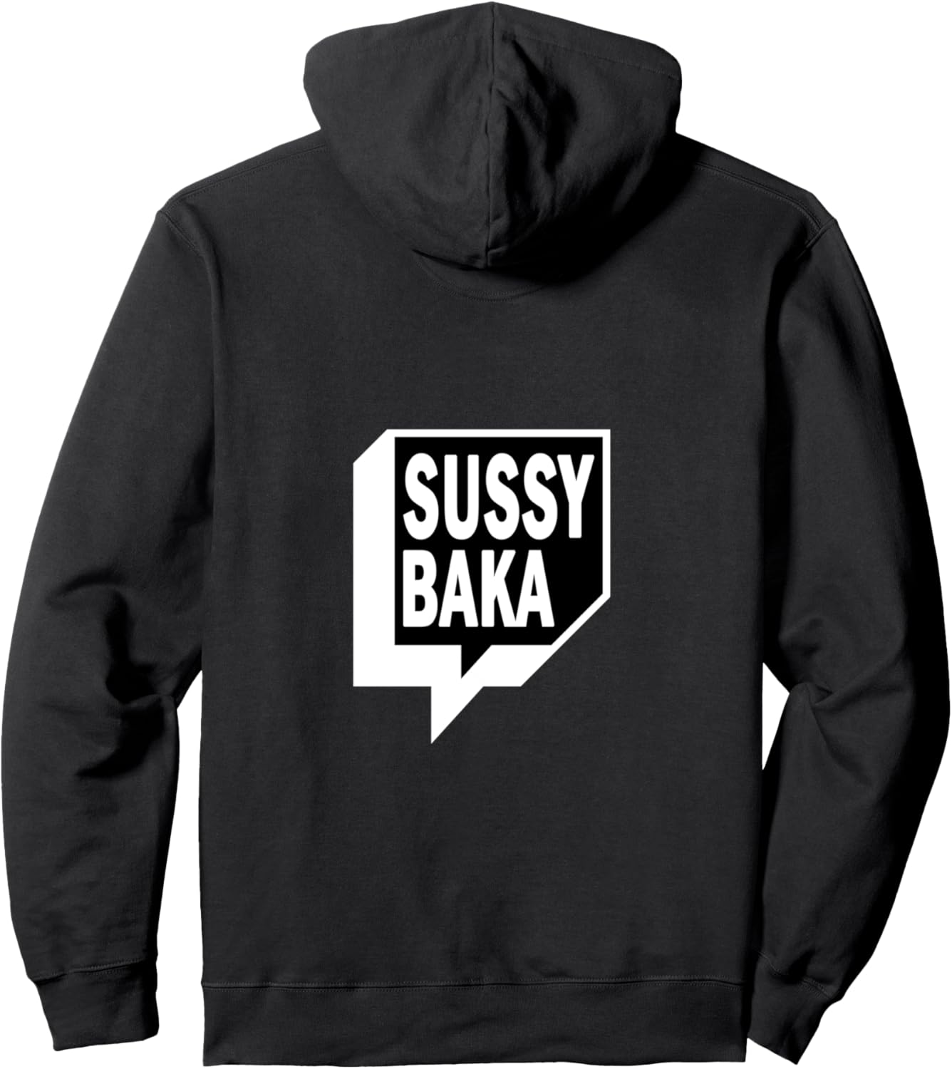 

Толстовка Sussy Baka Cool Funny Trending Joke Video Game Among Gamer Hoodie, черный