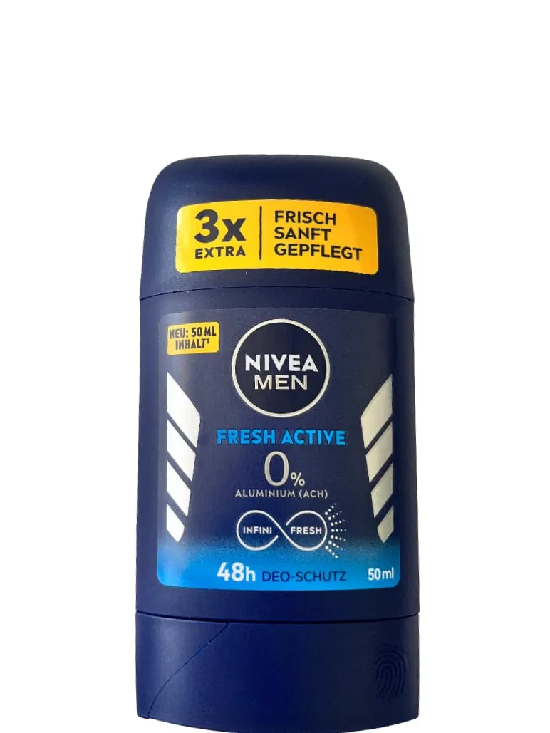 Мужской дезодорант-стик «Fresh Active» без алюминия от Nivea Men Nivea Men