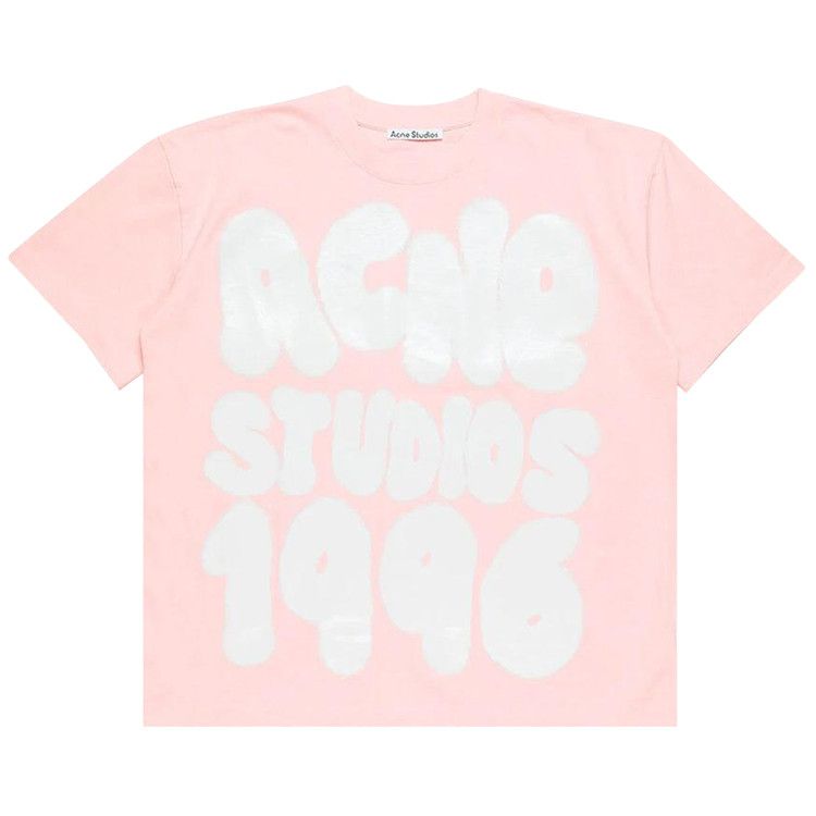 

Футболка Acne Studios Logo Tee, Pink