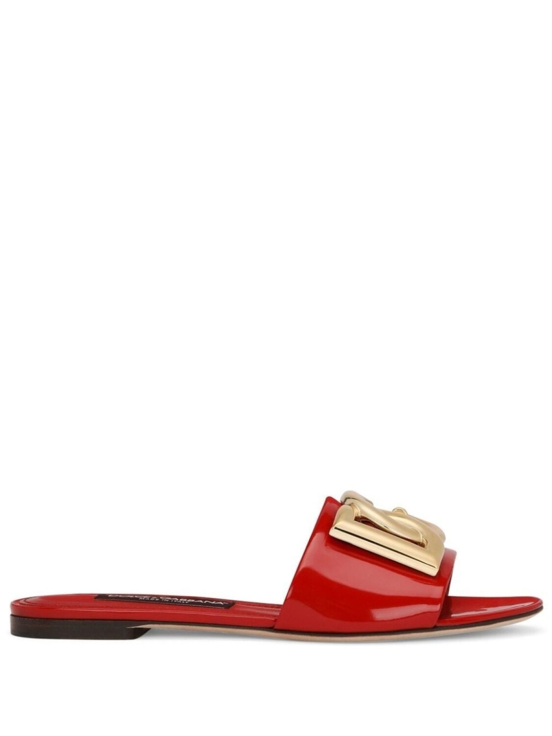 

Dolce & Gabbana сандалии с логотипом DG, красный