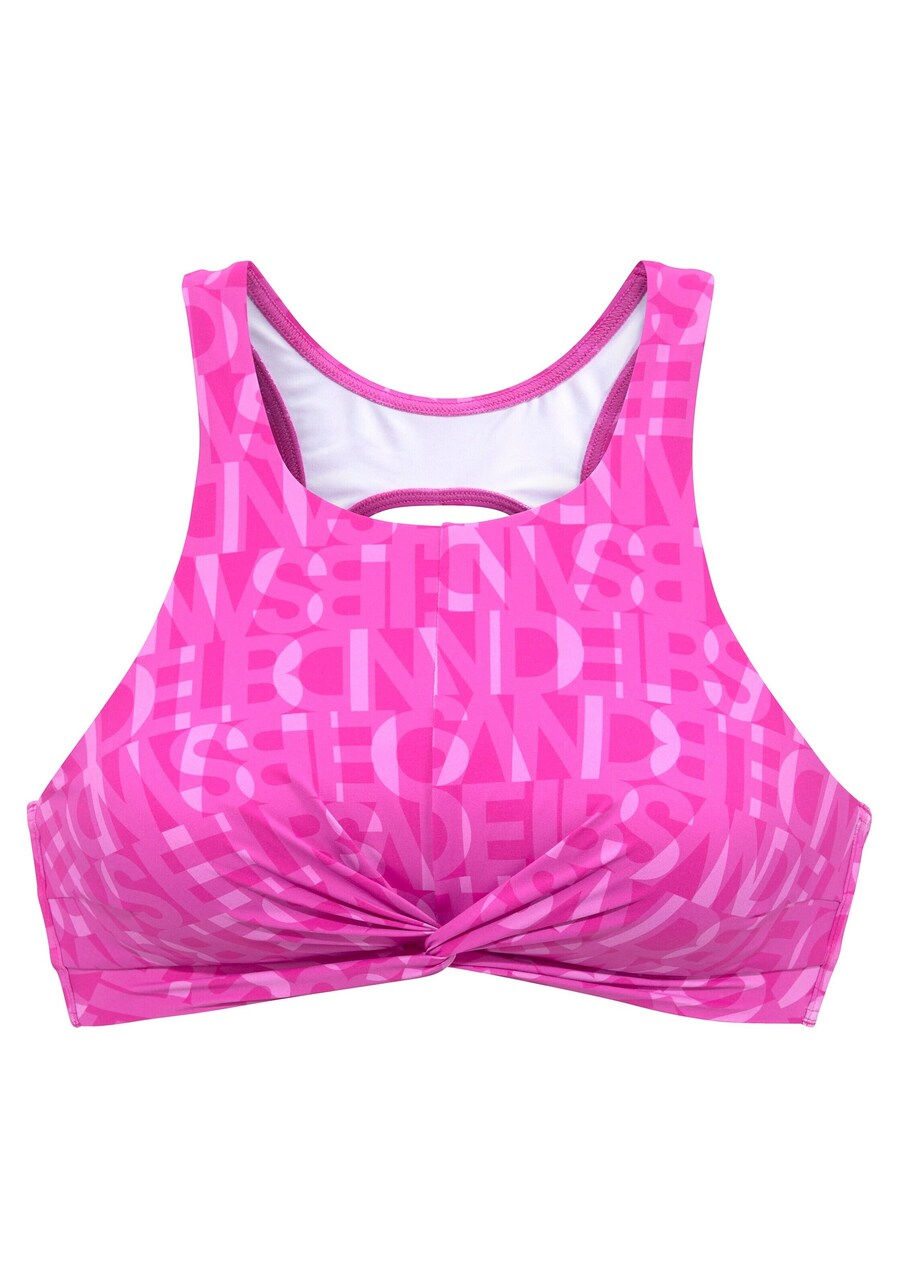 

Верх бикини с высоким воротом Elbsand, цвет Pink/Fuchsia