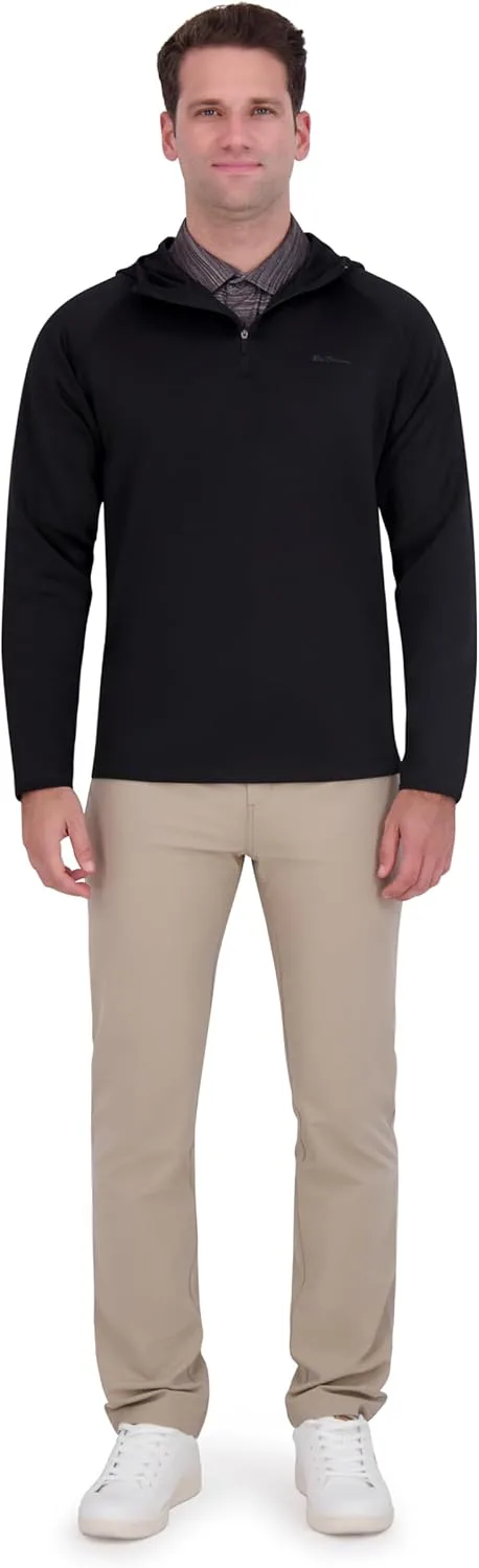 

Ben Sherman мужской свитер с молнией на четверть — легкий, повседневный