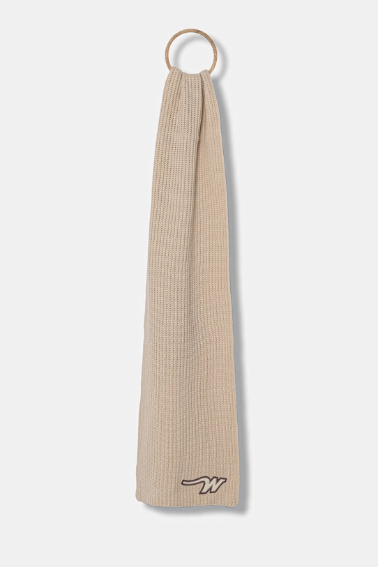 

Шерстяной шарф Bardies Weekend Max Mara, бежевый