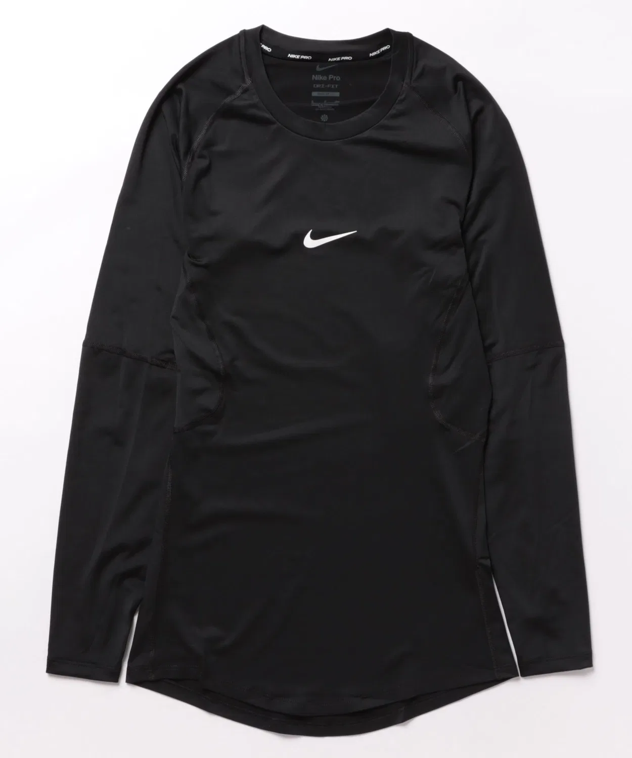 Футболка с длинным рукавом Nike Pro Dri-FIT чёрная