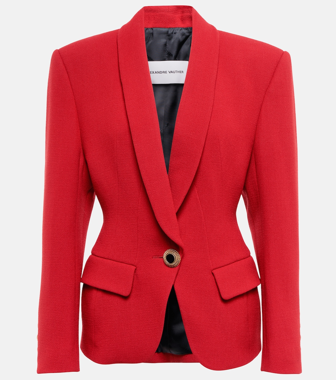 

Шерстяной блейзер Alexandre Vauthier, красный