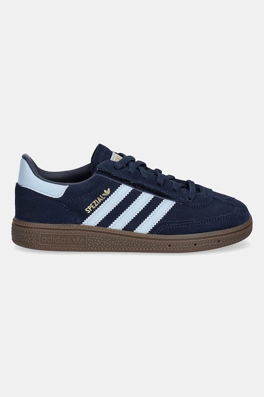 Детские замшевые кроссовки Handball Spezial Adidas Originals, темно-синий — фото 2