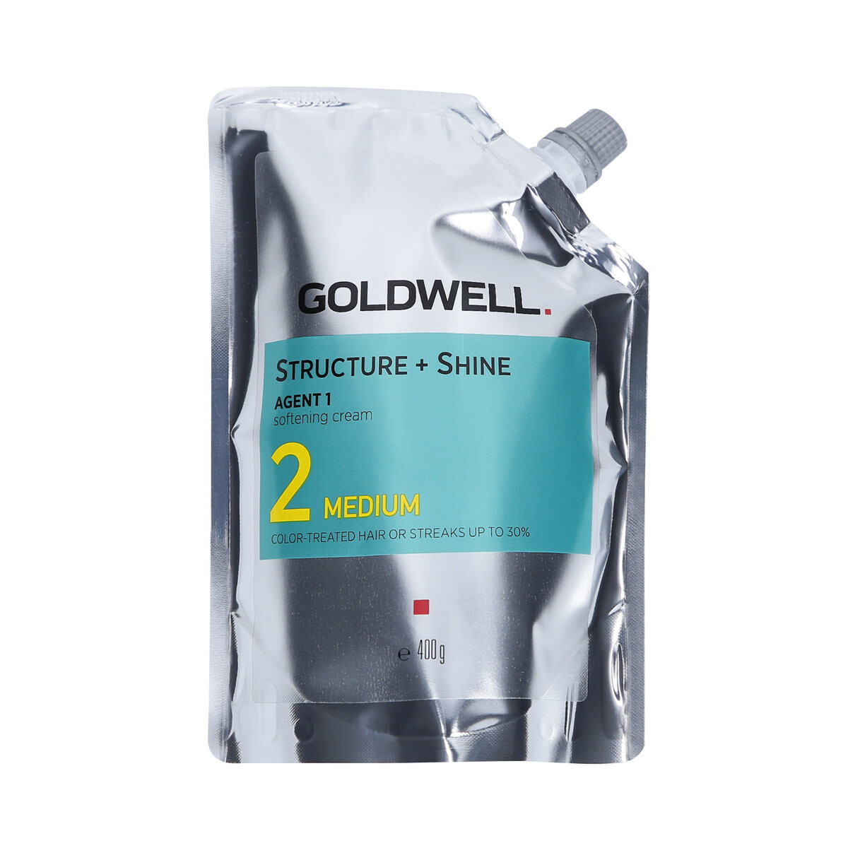 

Goldwell, Structure + Straight Shine Agent 1-2 Medium, смягчающий крем для волос для стойкого выпрямления, 400 г