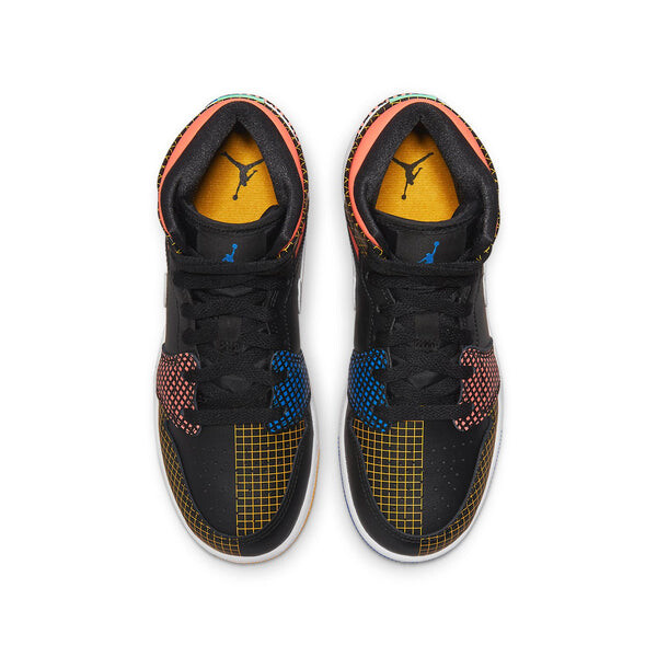 Кроссовки 1 средние mmd Air Jordan, черный — фото 4
