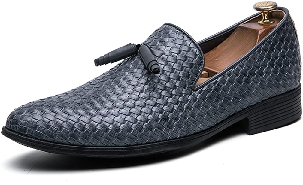 

Мужские кожаные деловые повседневные туфли для ходьбы, банкетные модные дерби, оксфорды Asifn, серый