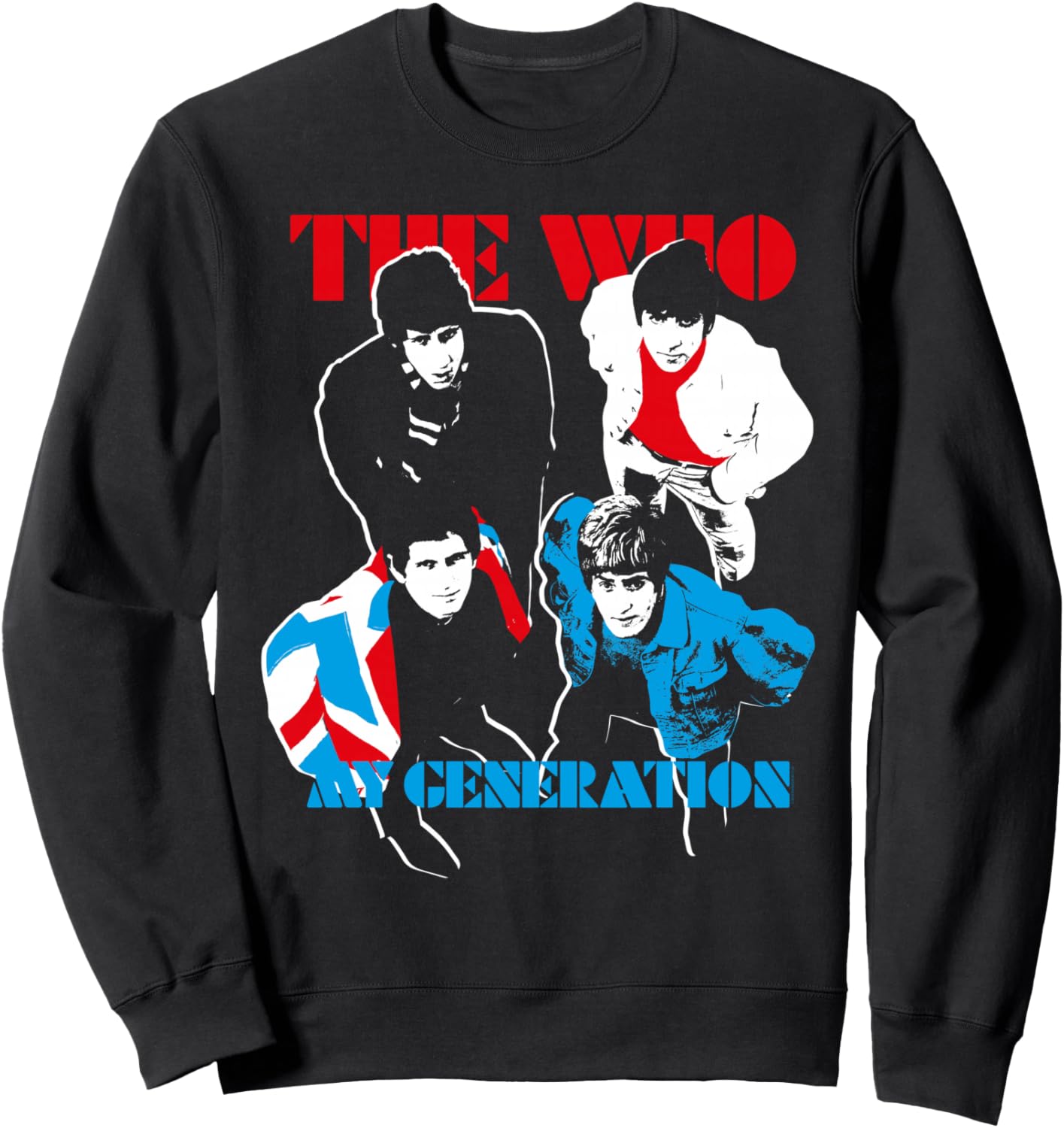 

Официальная толстовка The Who My Generation, черный