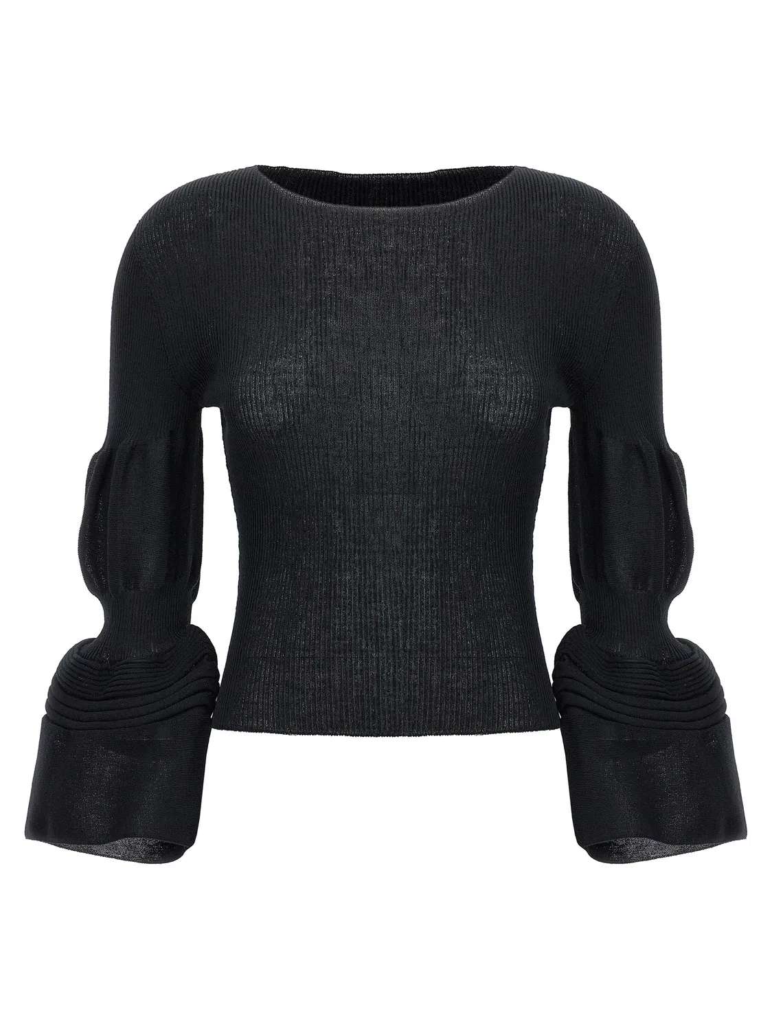 Топ "Assemblage branch" Issey Miyake, черный