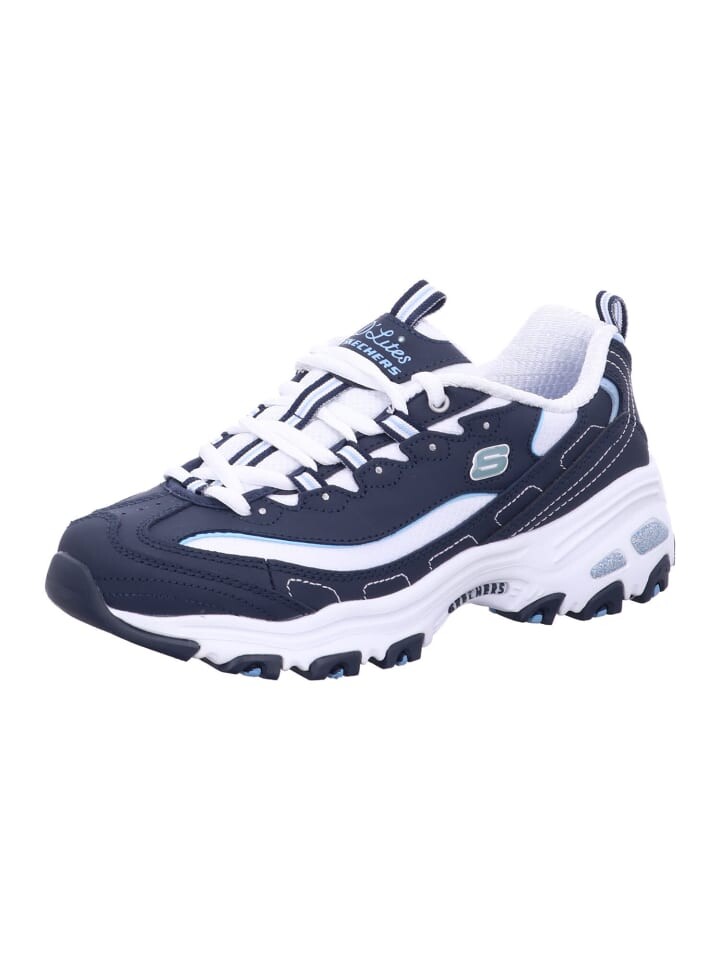 

Элегантные туфли на шнуровке Skechers Damen DLITES BIGGEST FAN, синий