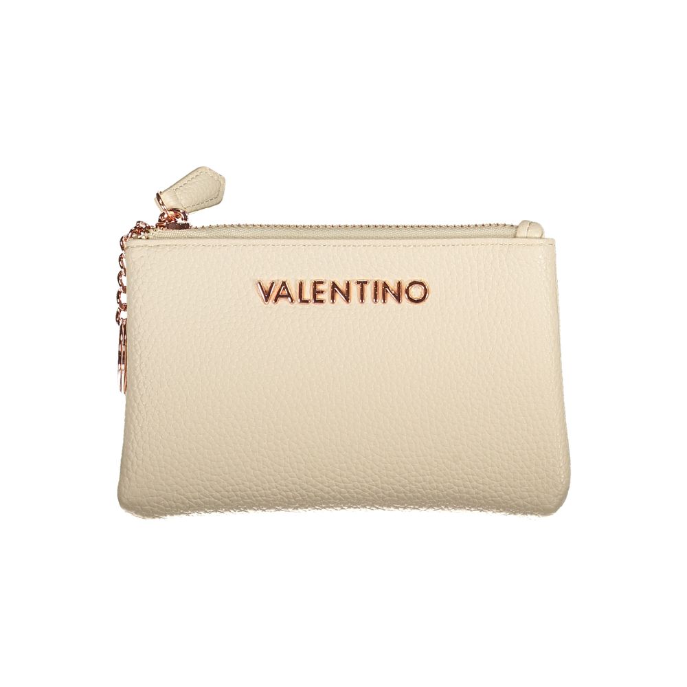 

Бежевый полиэтиленовый кошелек Valentino Bags