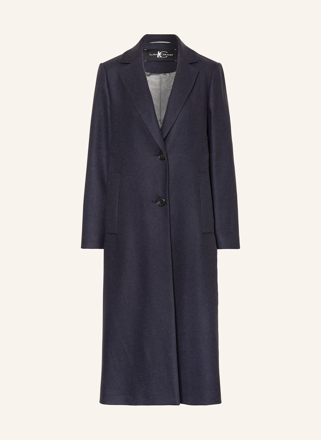 

Шерстяное пальто Luisa Cerano, синий