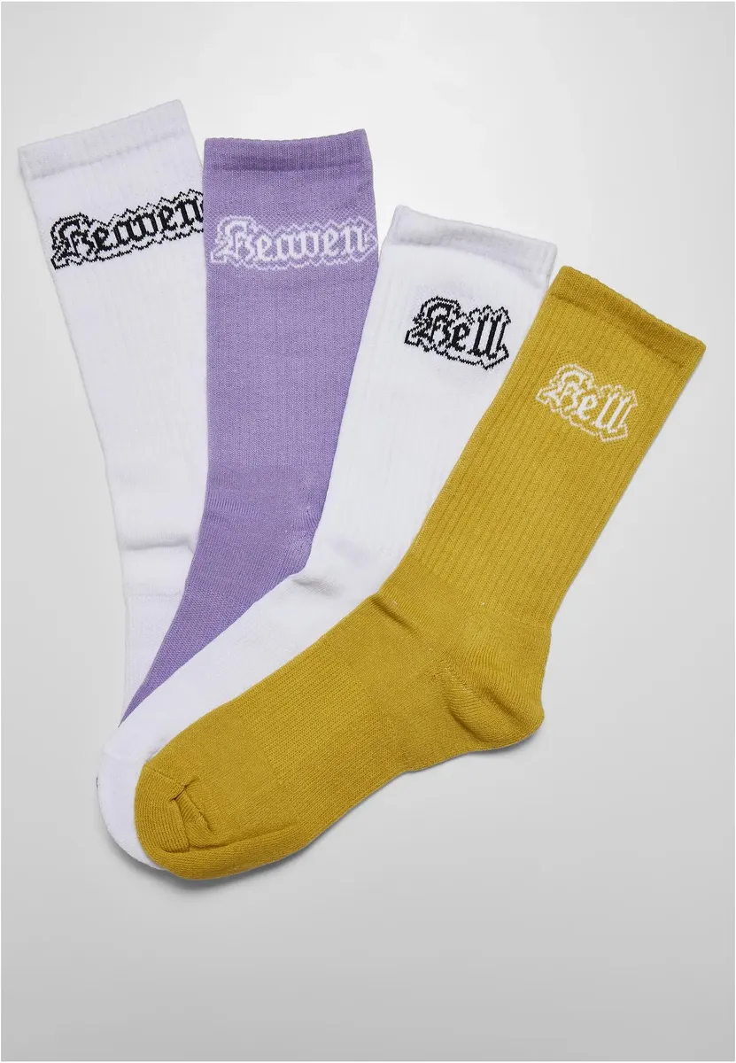

Носки для отдыха MisterTee "Socks Hell Heaven Socks 4-Pack" (1 пара), цвет Multicolor