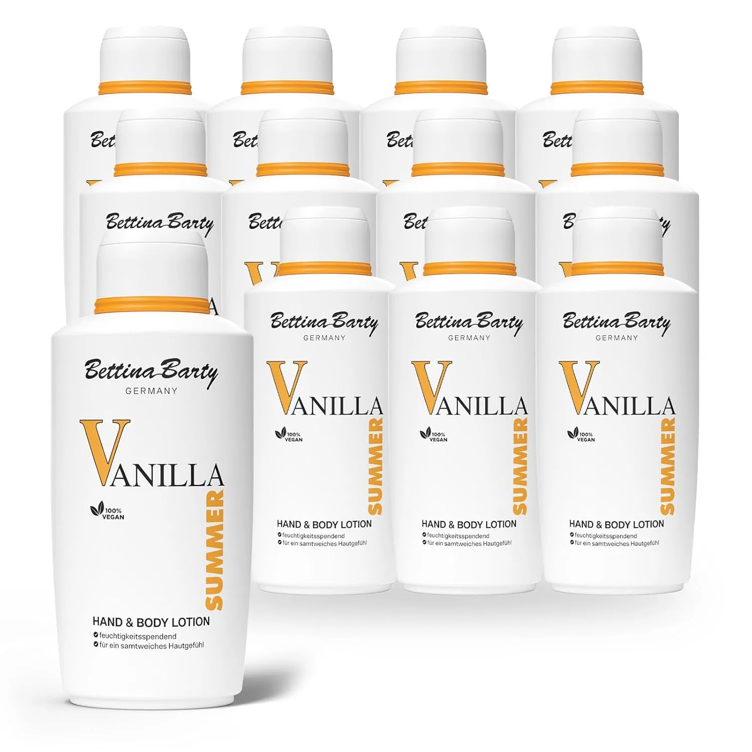 Лосьон для рук и тела Bettina Barty Summer Vanilla, 12 шт. по 500 мл Bettina Barty