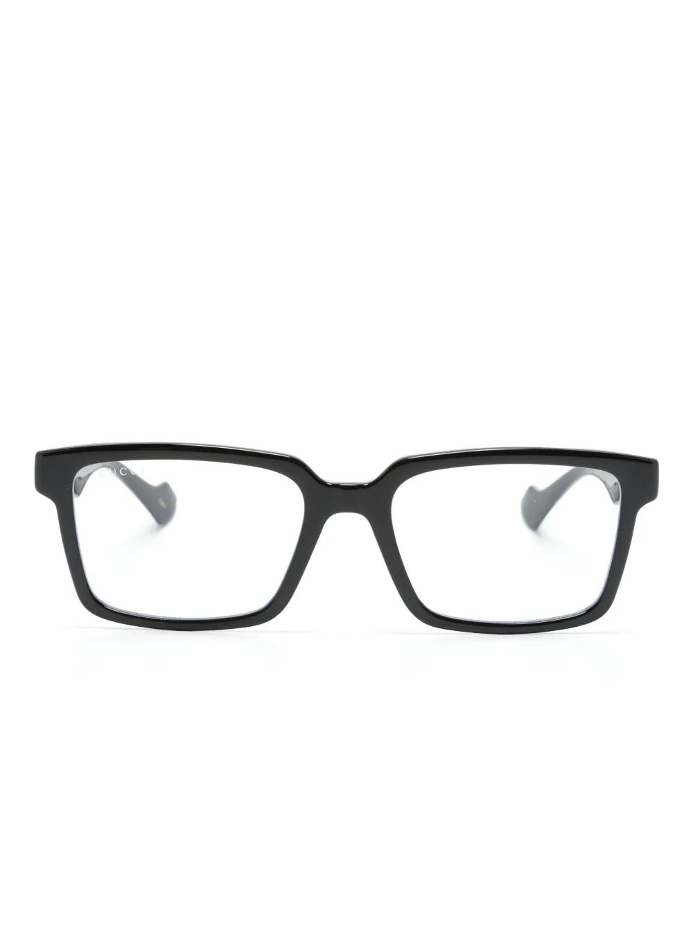

Солнцезащитные очки трапециевидной формы Gucci Eyewear, черный