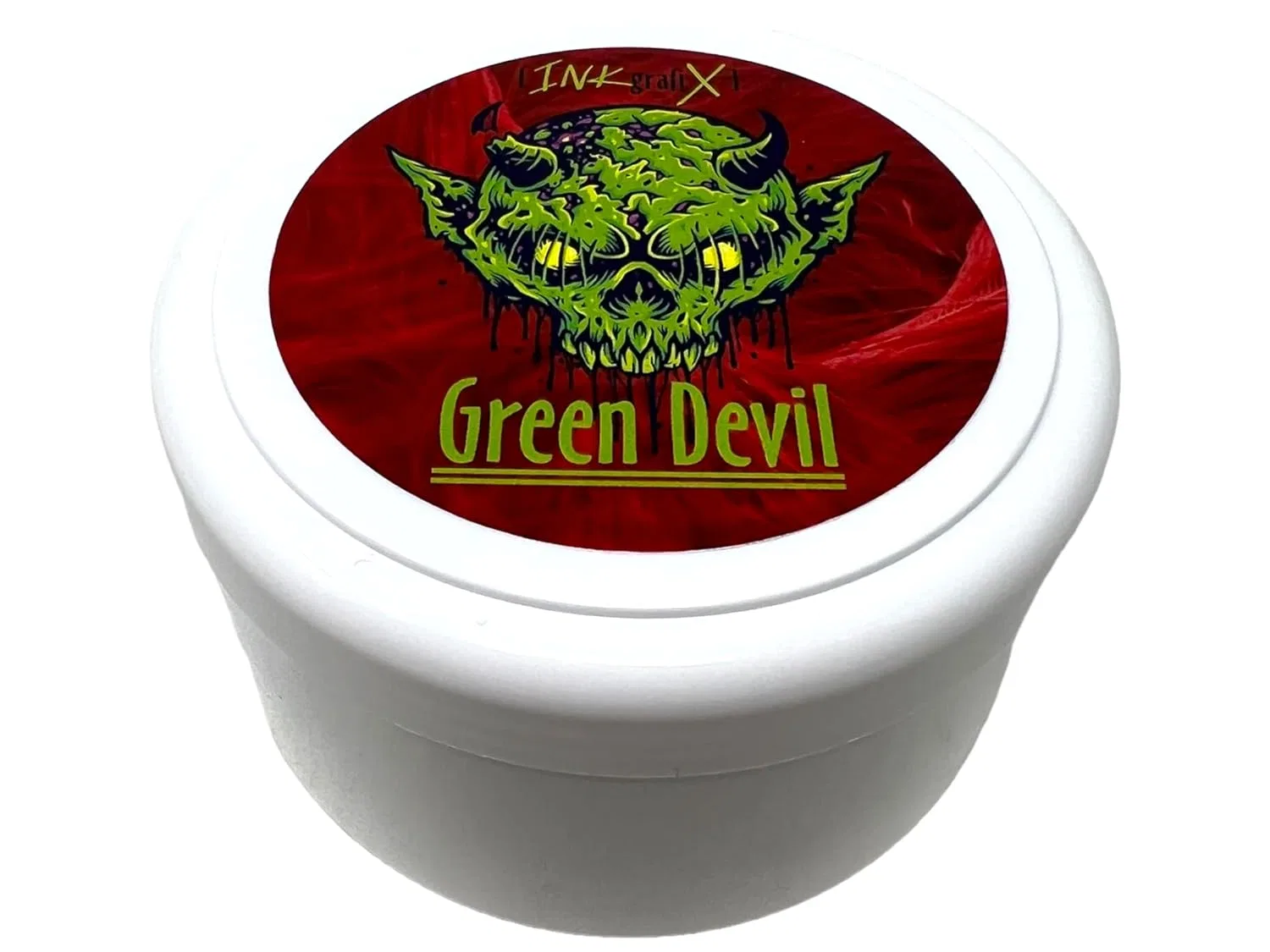 Профессиональный крем для тату Green Devil Jelly 30 мл от INKgrafiX Tattoo [Inkgrafix] Piercing — фото 3