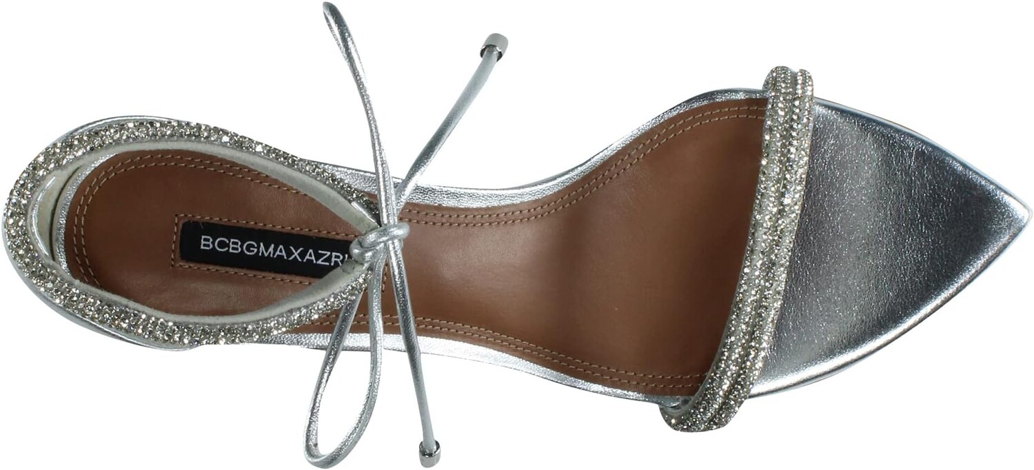 Туфли BCBGMAXAZRIA Dawn Dress Sandal, цвет Silver Rhinestones — фото 2