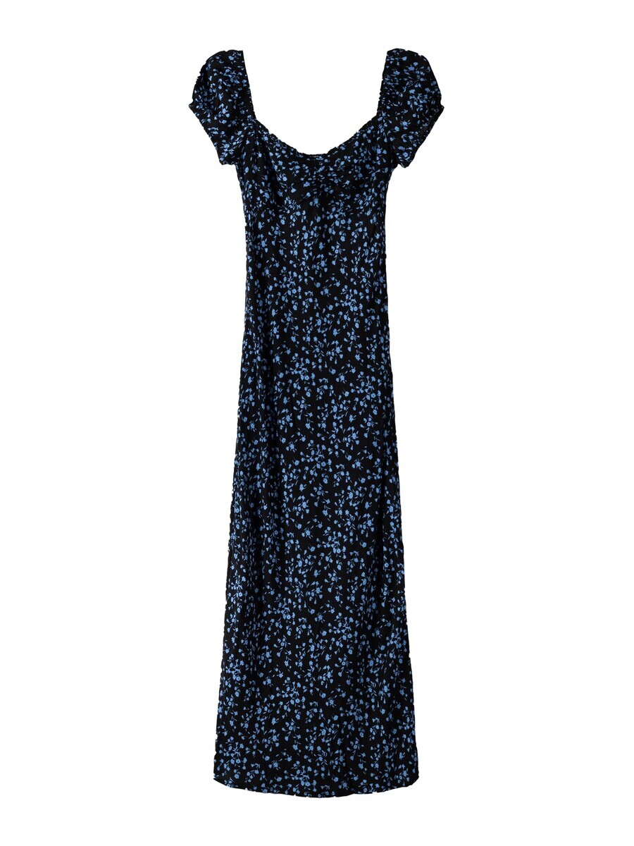 

Платье макси Bershka Dress, цвет navy/sky blue