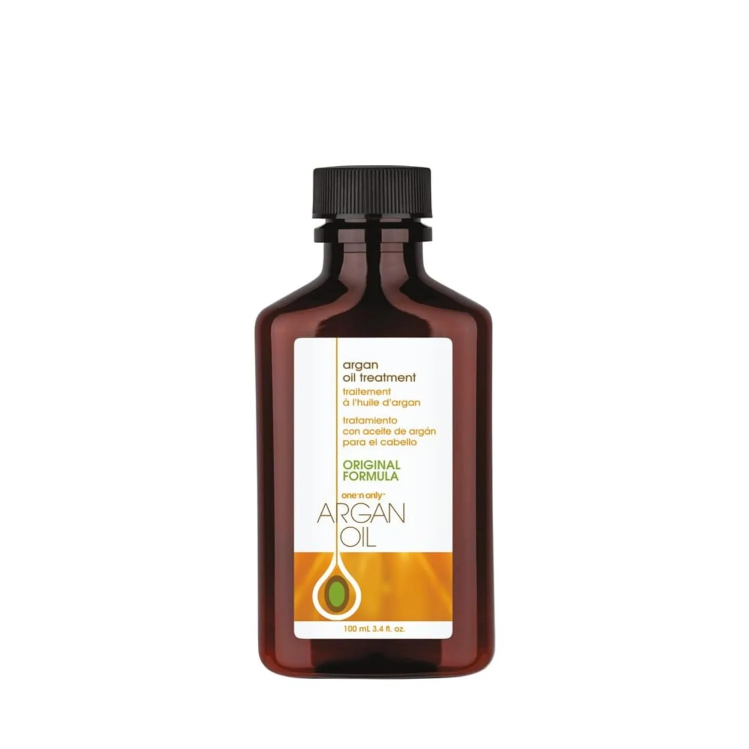 One n Only Argan Oil Hair Treatment - легкое увлажняющее масло для волос, натуральных париков и наращивания, придает блеск, защищает от нагрева и контролирует пушистость (100 мл) One 'N Only