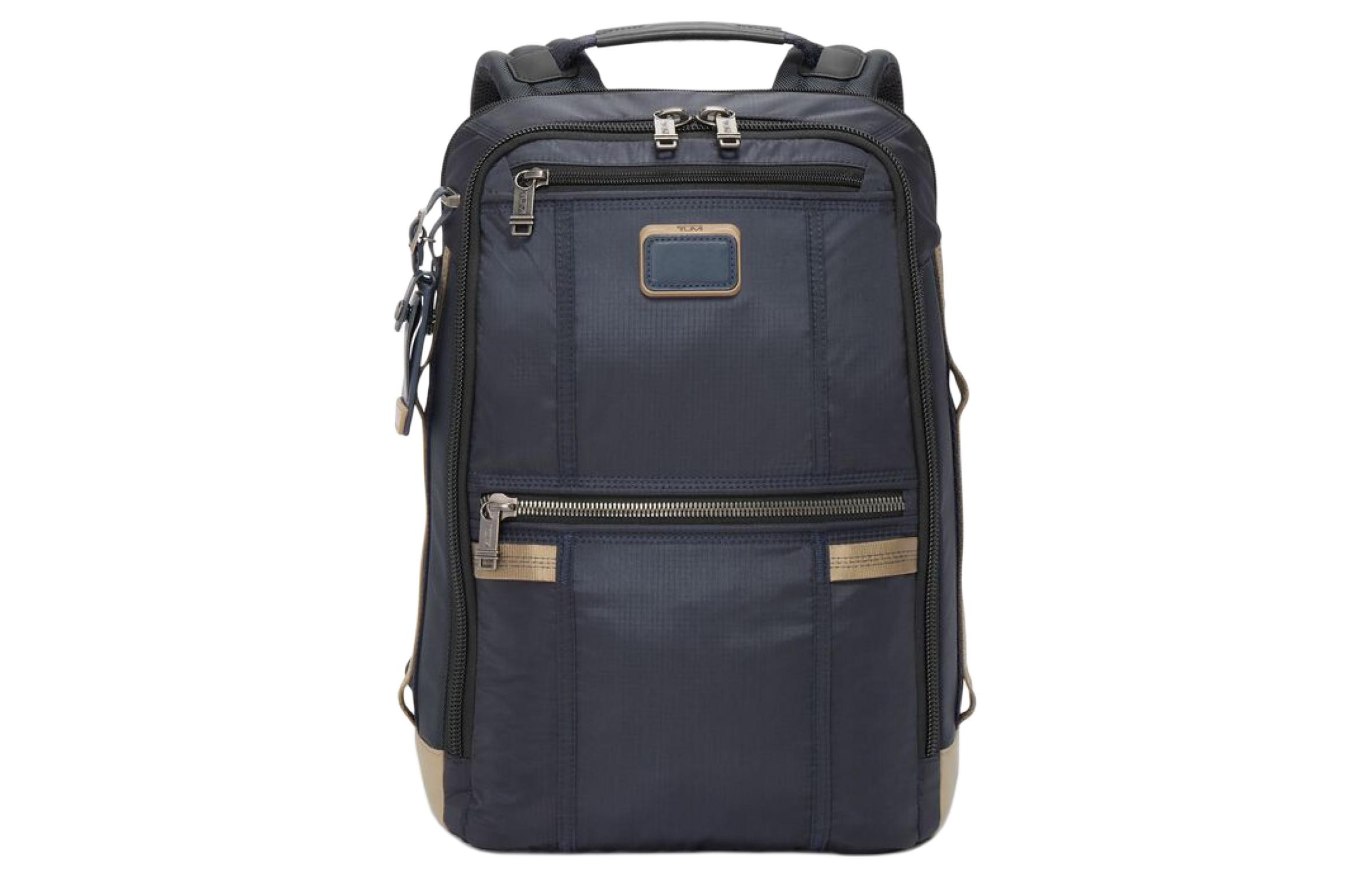 

Рюкзак из нейлона среднего размера мужской цвет Midnight Navy и Khaki TUMI
