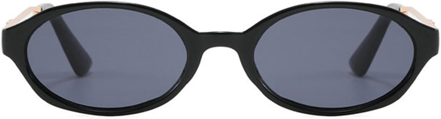 

Солнцезащитные очки Helena Retro Oval для женщин и мужчин, модные узкие круглые солнцезащитные очки с градиентным переходом цвета, дизайнерские винтажные очки в стиле Y2K, C1