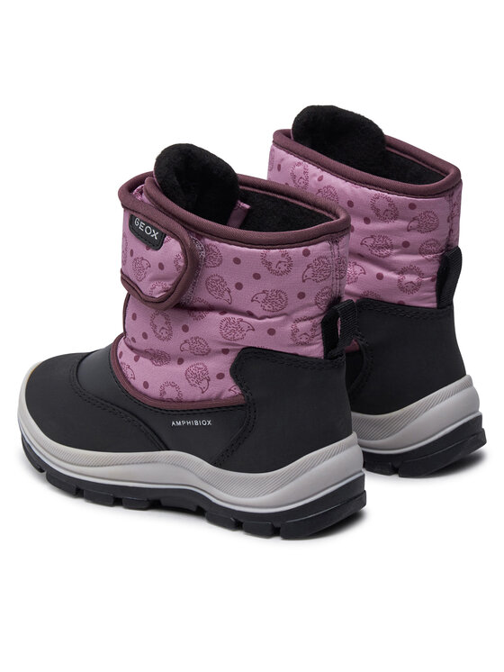 Сапоги для снега B Flanfil Girl B Abx B263WG 0BCMN C0724 M Geox, черный — фото 3