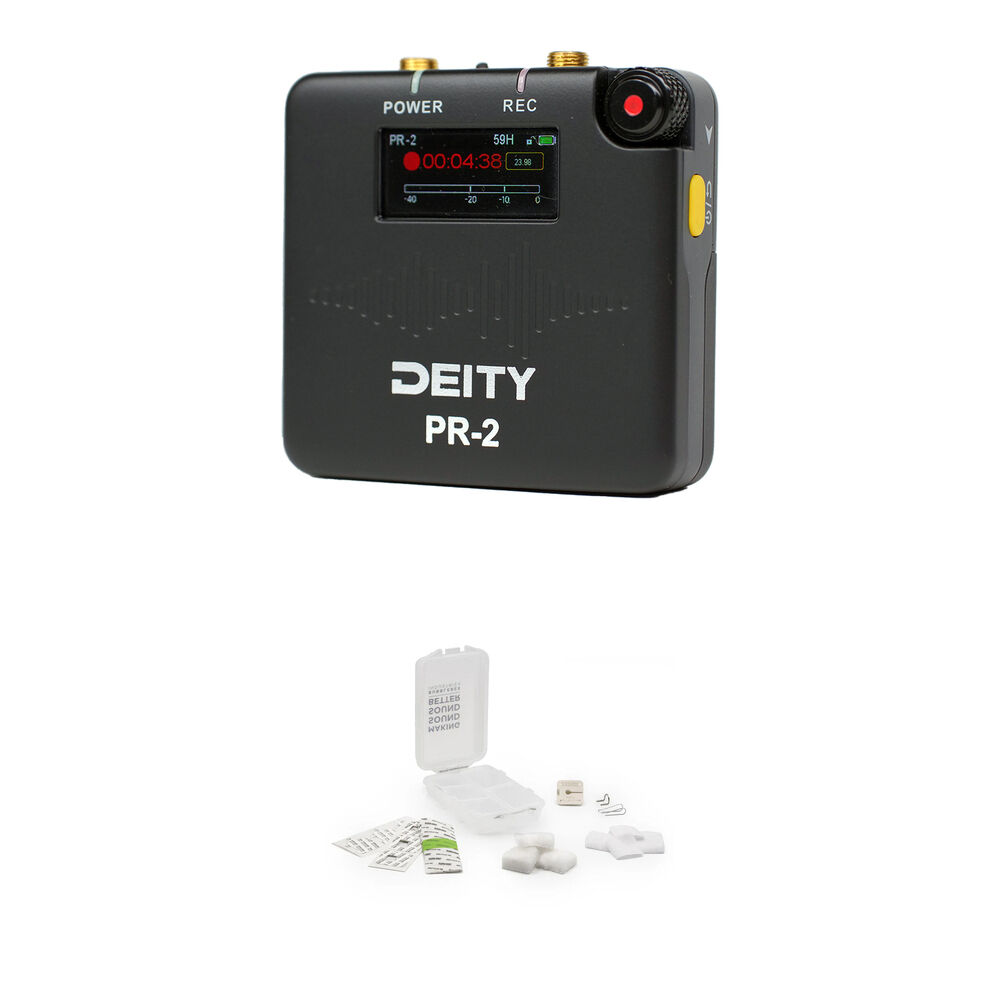 

Портативный цифровой рекордер Deity Microphones PR-2 32-Bit Float Pocket Audio Recorder with