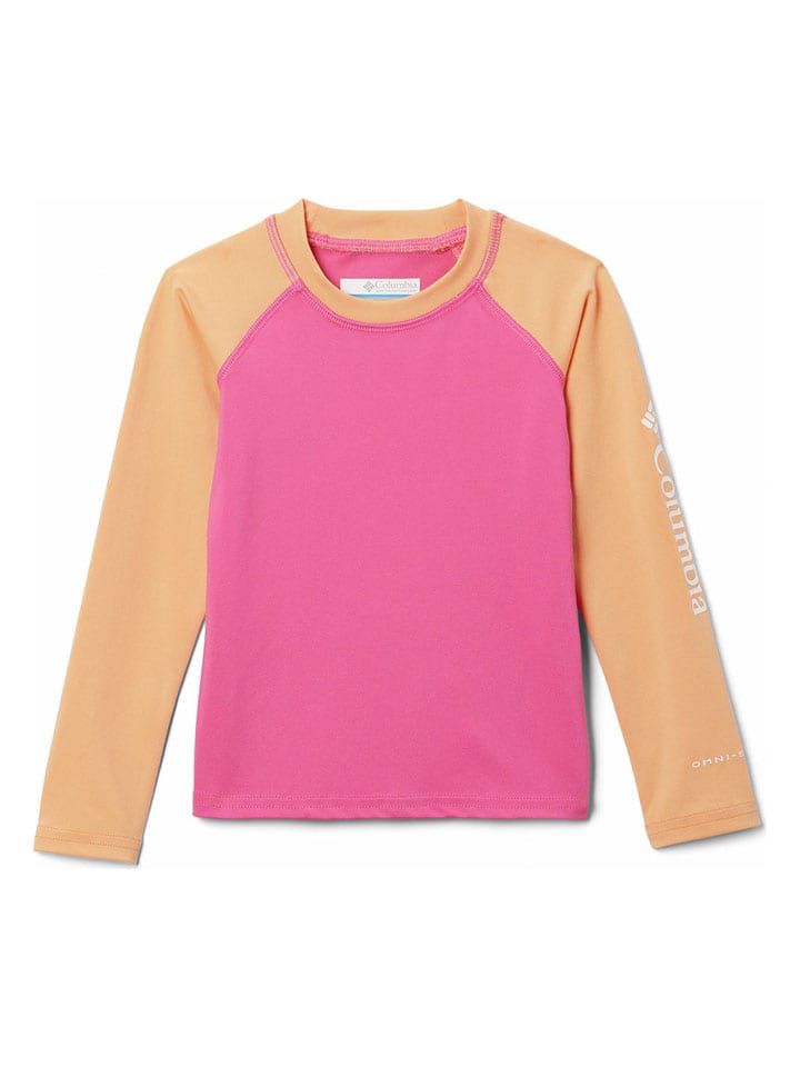 

Лонгслив Columbia, цвет pink/beige