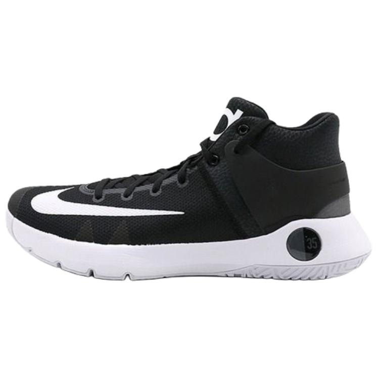 

Nike Баскетбольные кроссовки KD Trey 5 IV с противоскользящей подошвой, износостойкие, мужские, черно-белые
