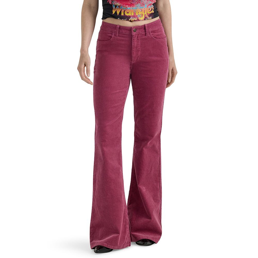 

Женские вельветовые брюки Wrangler Fierce Flare, цвет Charmed Corduroy