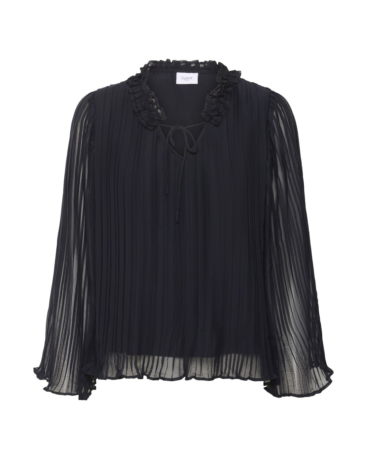 

SAINT TROPEZ Блузка в черном цвете