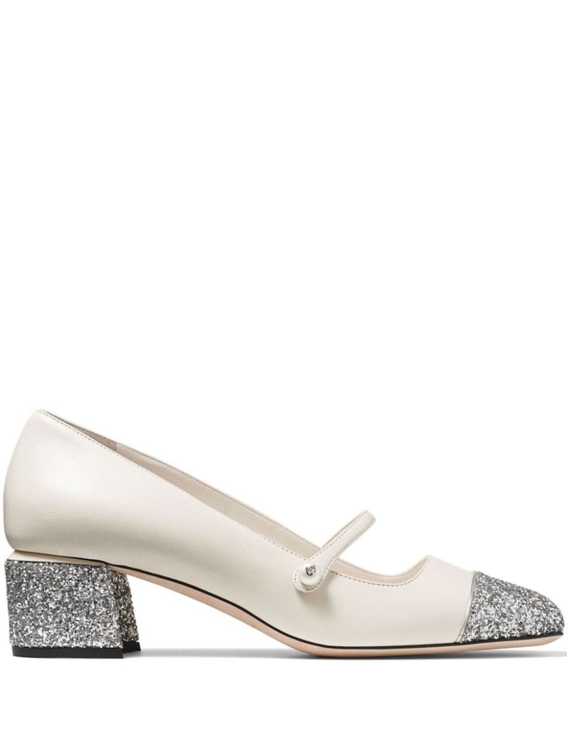 Туфли Elisa 45 мм Jimmy Choo, белый