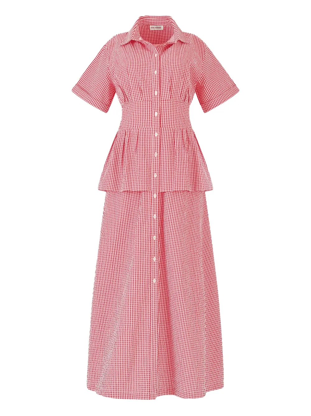 

Платье макси Boogie Woogie Bugle Boy Rosie Assoulin, красный