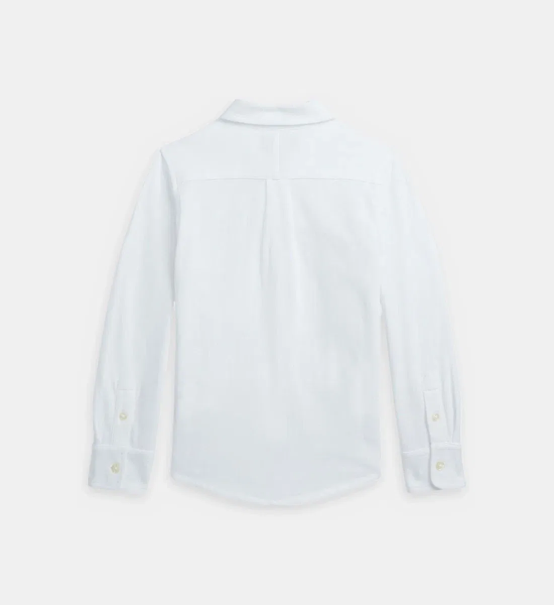 Фирменная прямая рубашка Polo Ralph Lauren, белый — фото 2
