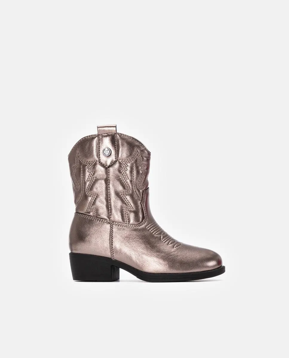 

Детские ботинки с молнией Xti, серебряный