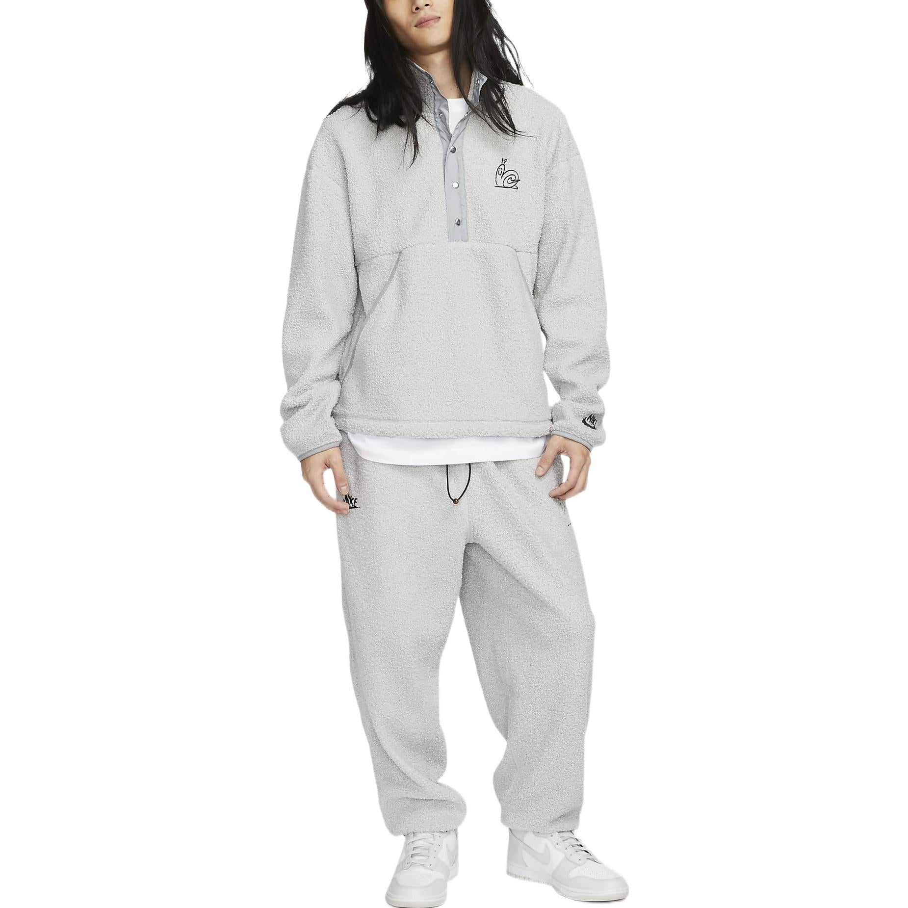 Спортивные брюки Nike Sportswear Lined Winterized Pants 'Grey' DQ4196-097, серый — фото 4