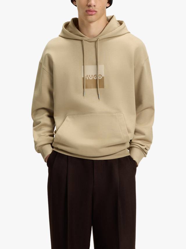 

Худи HUGO с принтом из хлопка HUGO BOSS