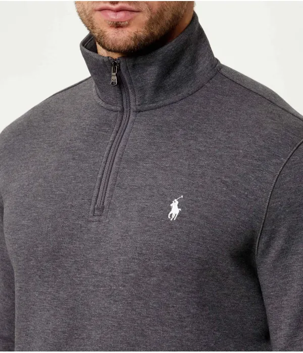 Толстовка regular fit Polo Ralph Lauren, серый — фото 4