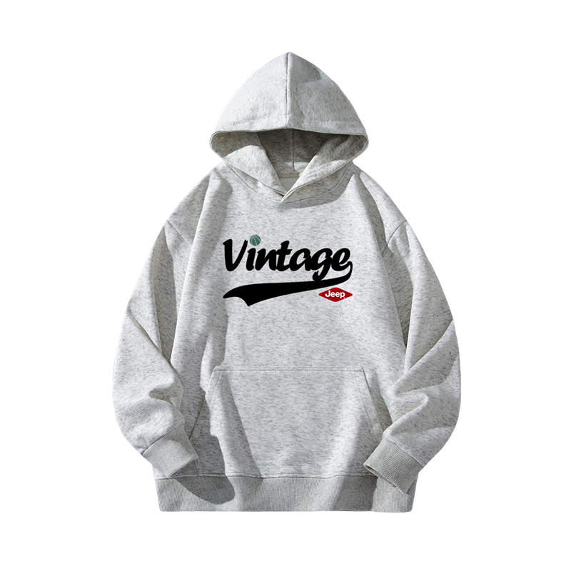 

Свитшот школьный Jeep, цвет хиттер грей