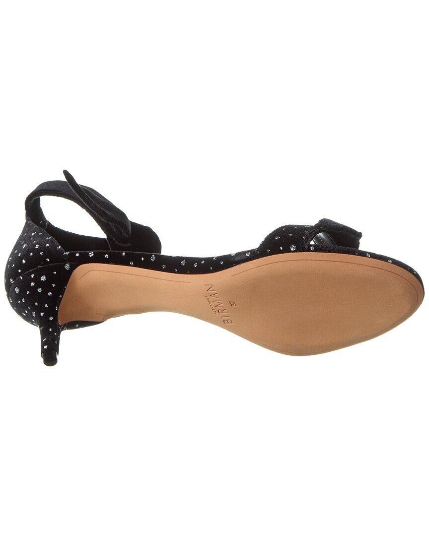 

Alexandre Birman Бархатные сандалии Clarita 50, черный